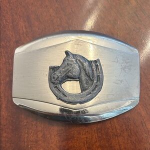 Horse Head Belt Buckle Western Cowboy Belt Buckle